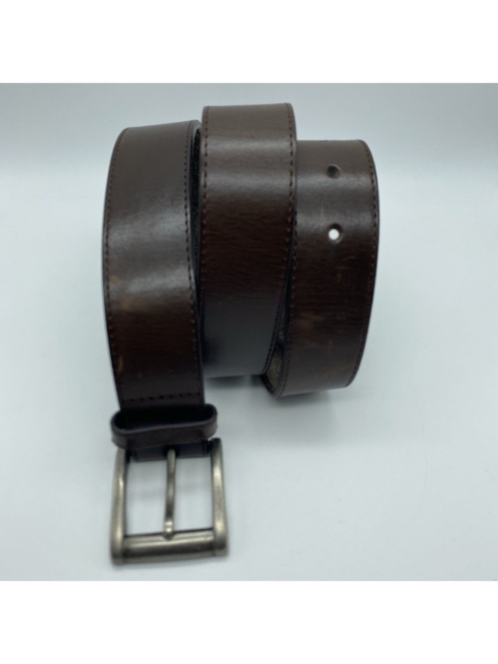 Unbranded Brown Faux Leather Belt Men's Size 38